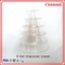 फ्रेंच 6 टियर मैकरॉन टॉवर स्टैंड राउंड क्लियर प्लास्टिक कपकेक स्टैंड