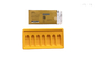 खाद्य प्लास्टिक ब्लिस्टर ट्रे पीपी फ्लोकिंग स्वर्ण चढ़ाना चांदी दवा पैकेजिंग बॉक्स अस्तर