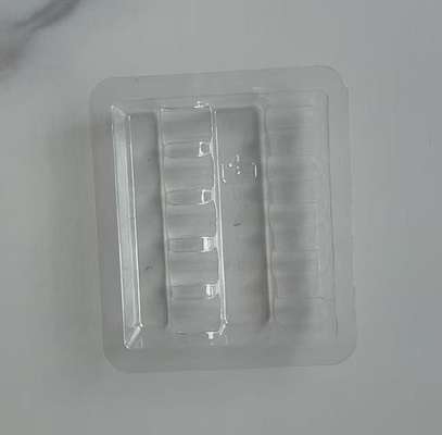 छोटी बोतल प्लास्टिक पैकेजिंग ट्रे ampoule ampoule प्लास्टिक पैकेजिंग ट्रे 2 ml, 3 ml, 5 ml, 10 ml
