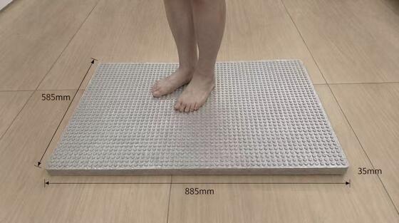 Environmental Friendly Impact Resistance Aging Resistance Shower Mat Non Slip Mat for Bathroom Safety