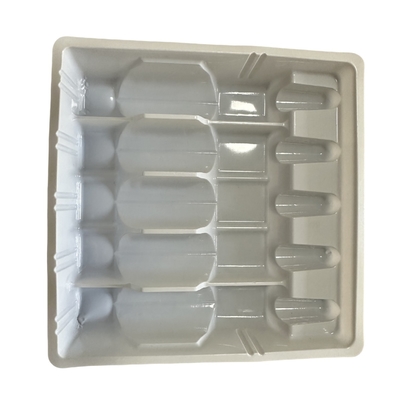 PET10ml पैकिंग प्लास्टिक बॉक्स ampoule ट्रे कस्टम सुरक्षा कुंजी उत्पादों ampoule ट्रे कस्टम