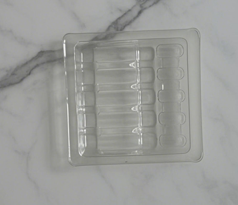 1 मिलीलीटर ampoule blister tray Clear 5 bottles ampoule hole ampoule and small vial plastic tray 1 मिलीलीटर ampoule के लिए ब्लिस्टर ट्रे साफ 5 बोतलें ampoule के लिए छेद ampoule और छोटे शीशी के लिए प्लास्टिक ट्रे
