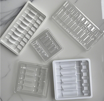 अनुकूलित ampoule bottle tray, medical packaging एक बार इस्तेमाल होने वाला ब्लिस्टर 5ml packaging 5ml ampoule packaging 5ml दवा packaging 5ml