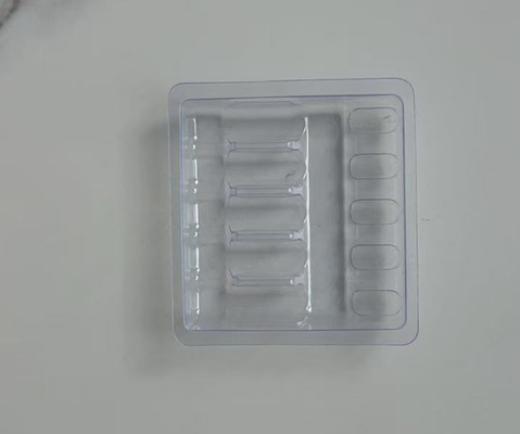 पारदर्शी प्लास्टिक ampoule ampoule 1 ml, 2 ml, 3 ml, 5 ml, 10 ml प्लास्टिक फ्लास्क ट्रे ब्लिस्टर अनुकूलित किया जा सकता है