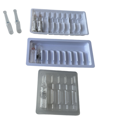 अनुकूलित ampoule bottle tray, medical packaging एक बार इस्तेमाल होने वाला ब्लिस्टर 5ml packaging 5ml ampoule packaging 5ml दवा packaging 5ml