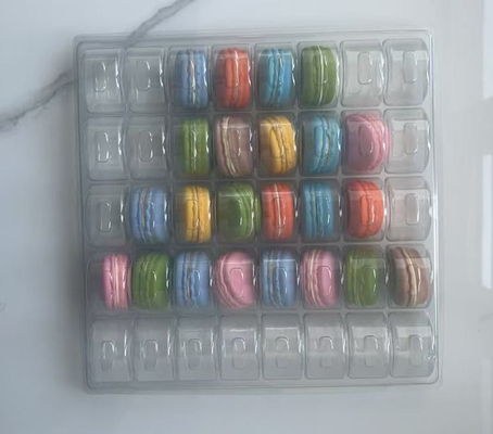 थोक मकरॉन बॉक्स पैकेजिंग 12pcs एम्बोसिंग प्रिंटिंग हैंडलिंग