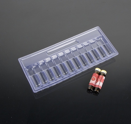 अनुकूलित पीईटी ampoule ट्रे 1ml~10ml पीईटी ampoule पानी इंजेक्शन ट्रे