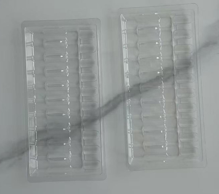 निर्माता 10ml 10 मौखिक तरल प्लास्टिक स्वास्थ्य देखभाल उत्पाद कॉस्मेटिक ब्लिस्टर मौखिक तरल ट्रे