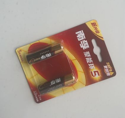 कस्टम आकार टिकाऊ स्पष्ट प्लास्टिक ब्लिस्टर पैकेजिंग बैटरी और मोबाइल फोन के लिए पीवीसी ब्लिस्टर पैकिंग