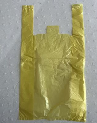 Customized Recyclable HDPE Supermarket Shopping Bags with High Impact Resistance