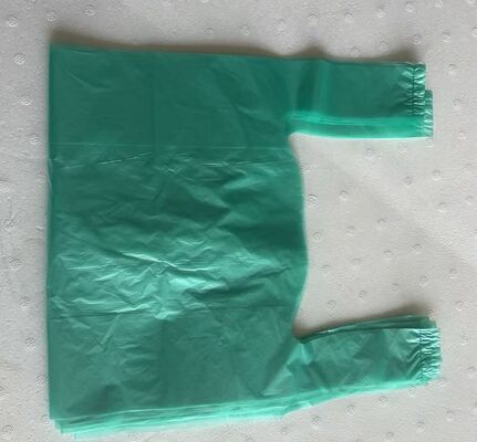 सुपरमार्केट के उपयोग के लिए उच्च प्रभाव प्रतिरोध के साथ अनुकूलित पुनर्नवीनीकरण योग्य एचडीपीई शॉपिंग बैग