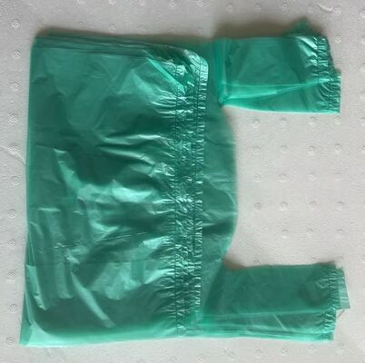 उच्च प्रभाव प्रतिरोध और पुनर्नवीनीकरण सामग्री के साथ अनुकूलित एचडीपीई पोर्टेबल प्लास्टिक बैग