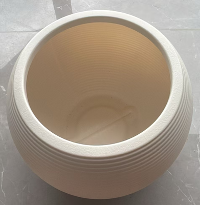 Multi-leaf PE Coated Plastic Flower Pot with Drainage Holes for Indoor and Outdoor Use