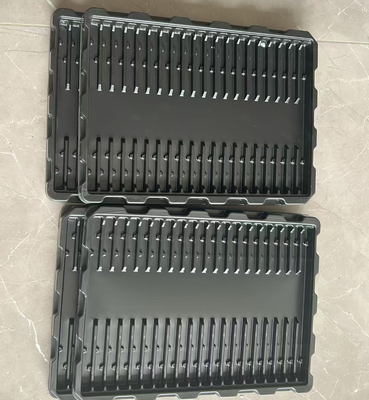 Customized Size Eco-friendly High-temperature Resistant Anti-static Blister Tray for Electronic Components
