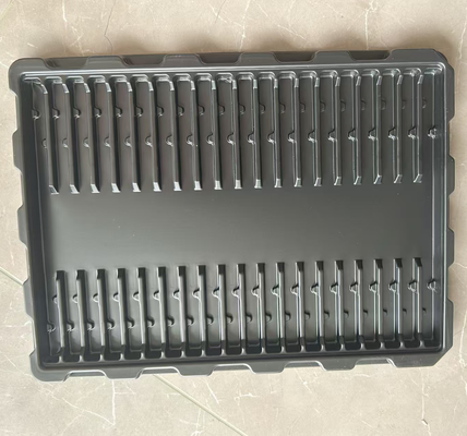 Customized Eco-friendly Anti-static Plastic Tray with 35 Compartments for Electronic Components